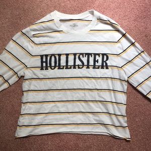Hollister long-sleeved crop top